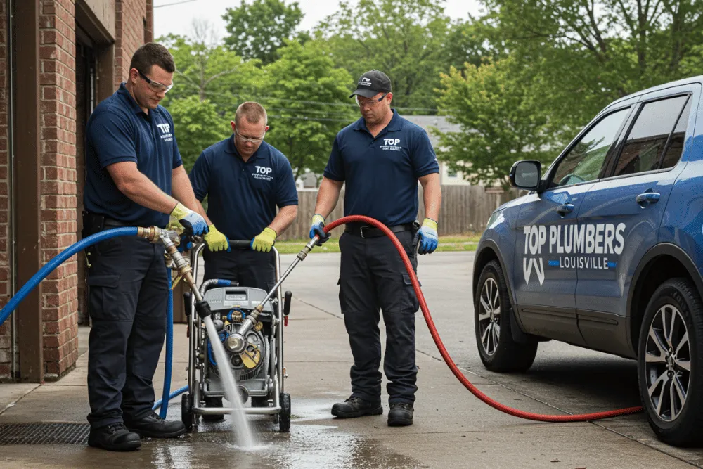Affordable Hydro Jetting for Clogged Drain Cleaning, Louisville
