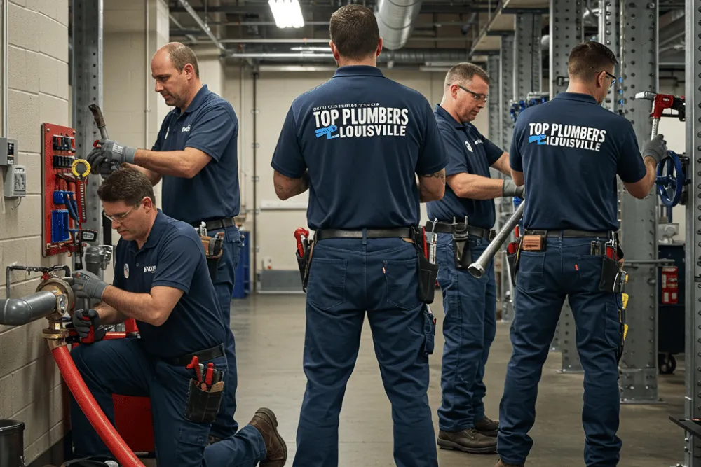 Certified Plumbers for Commercial Plumbing Repair Services Louisville