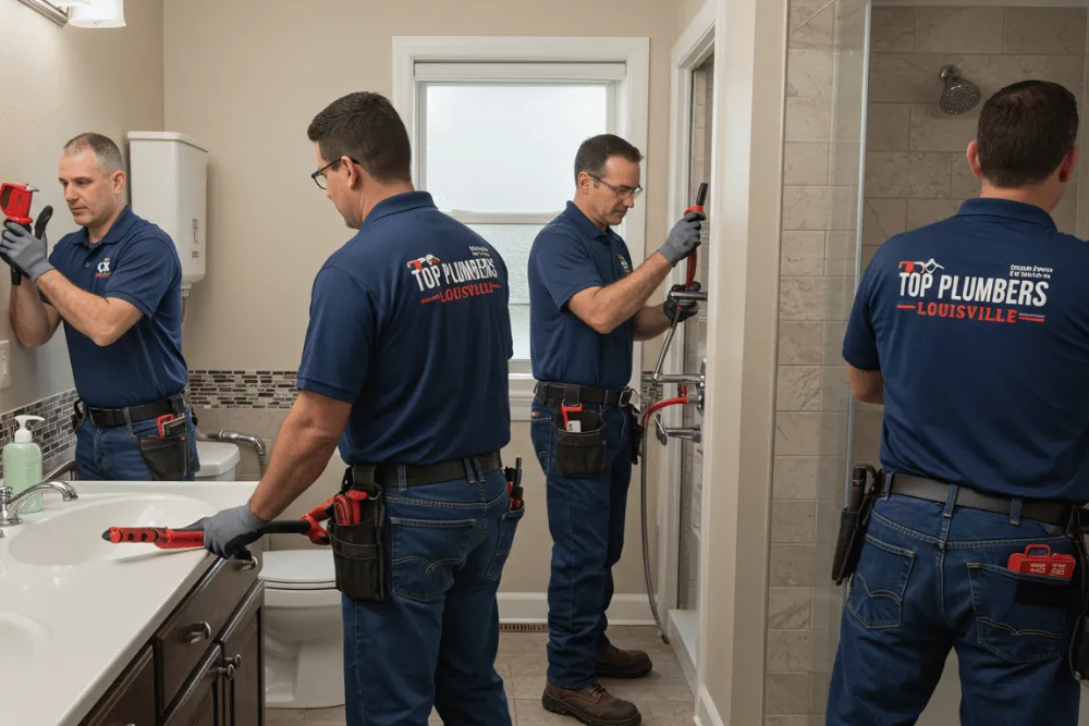 Professional Plumbers for Bathroom Plumbing Repairs in Louisville